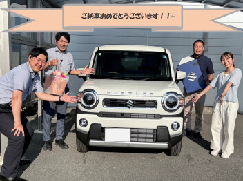 ハスラーご納車しました☆彡